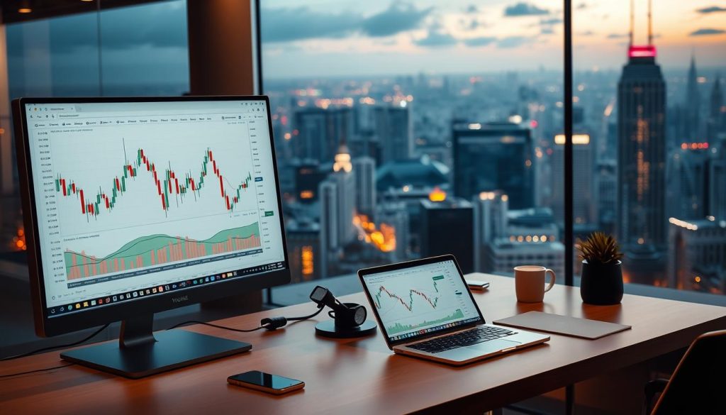 giao dịch forex và crypto trading