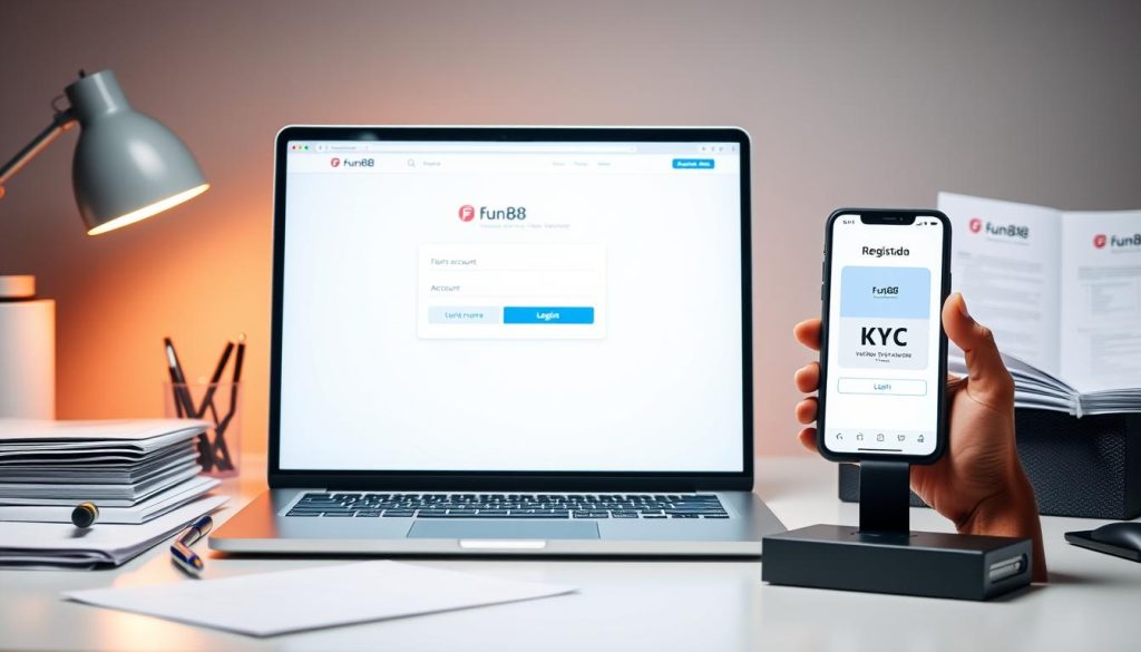hướng dẫn đăng ký fun88 và xác minh KYC