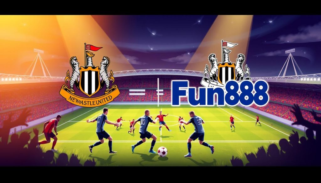 lịch sử hợp tác Newcastle United và Fun88