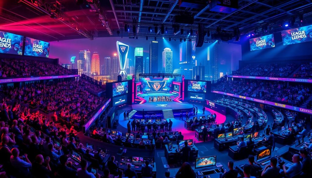 giải đấu LOL và các trò chơi esport hàng đầu